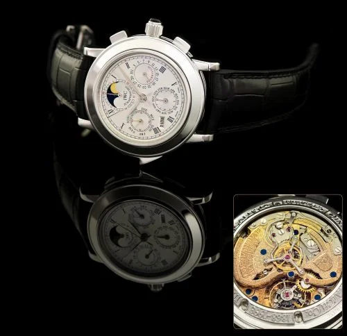 IWC Destriero Scafusia Platinum / German IW1868-16 (1868-16, IW186816)
